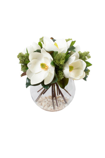 MAGNOLIA BR EM VIDRO, 38CM Cod: A7309