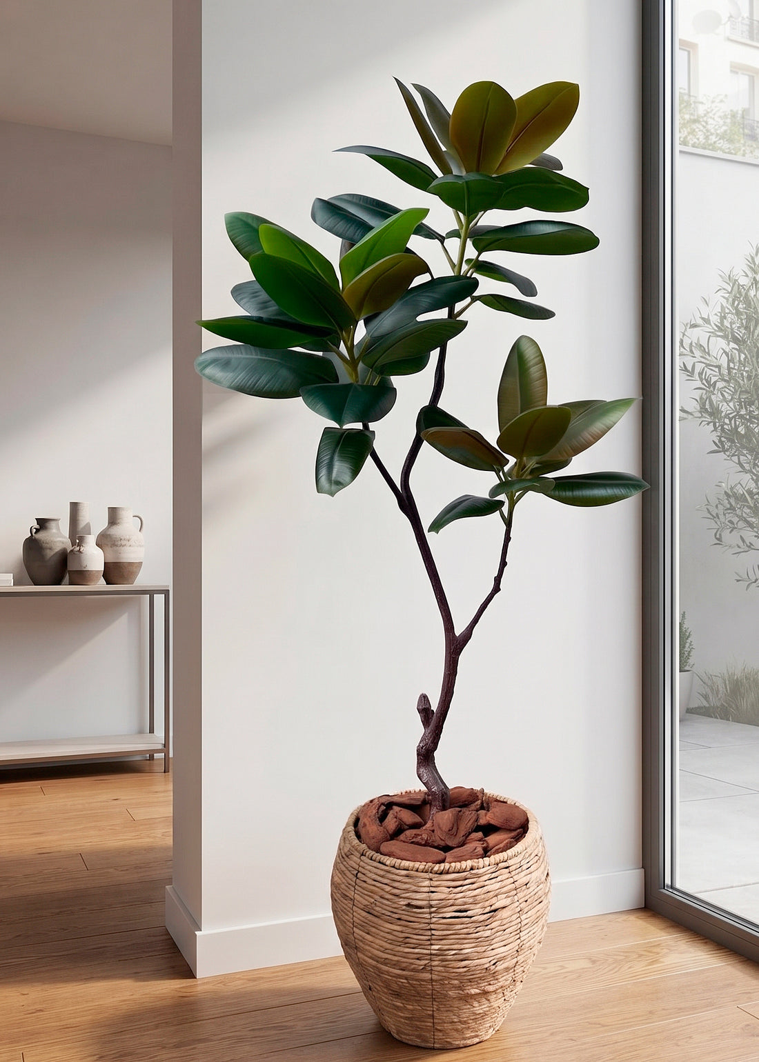 FICUS ELÁSTICA CLOE EM VPP 130CM Cod: A7381