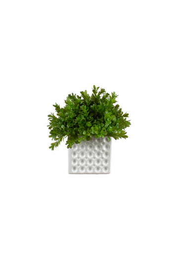 BUXINHO EM CERÂMICA, 18CM Cod: A7394