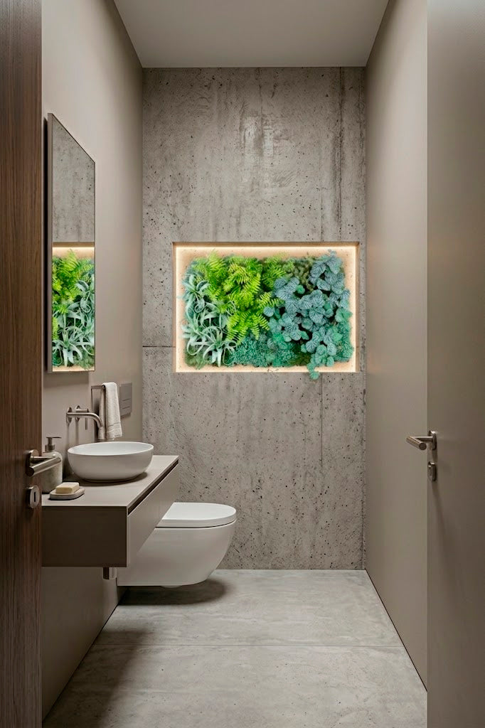 JARDIM VERT  SAXIF/SAMAM/TILAN  80 X 55CM Cod: A7472