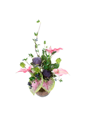TROPICAL COPOS DE LEITE E ALCACHOFRAS, 70CM Cod: A7527