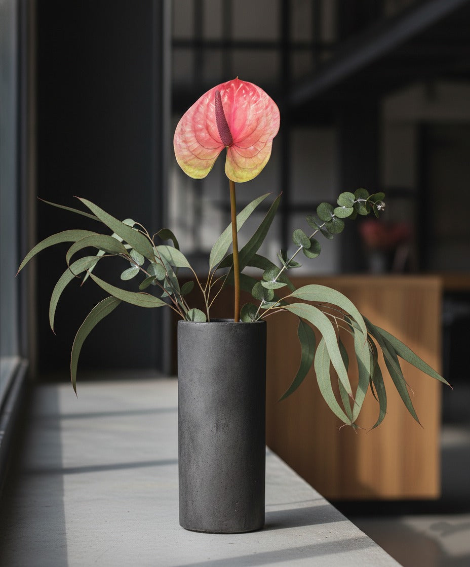 ANTÚRIO 66CM ROSA/VERDE Cod: 3246-VR