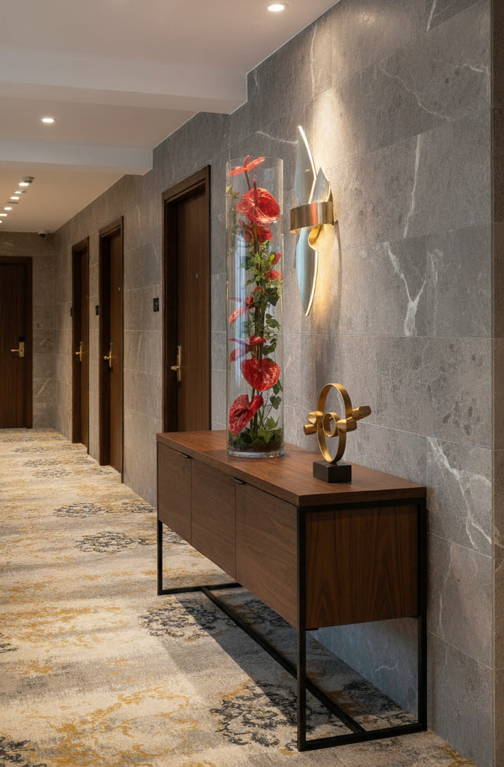 ANTURIOS VM EM VIDRO 100CM Cod: A6404