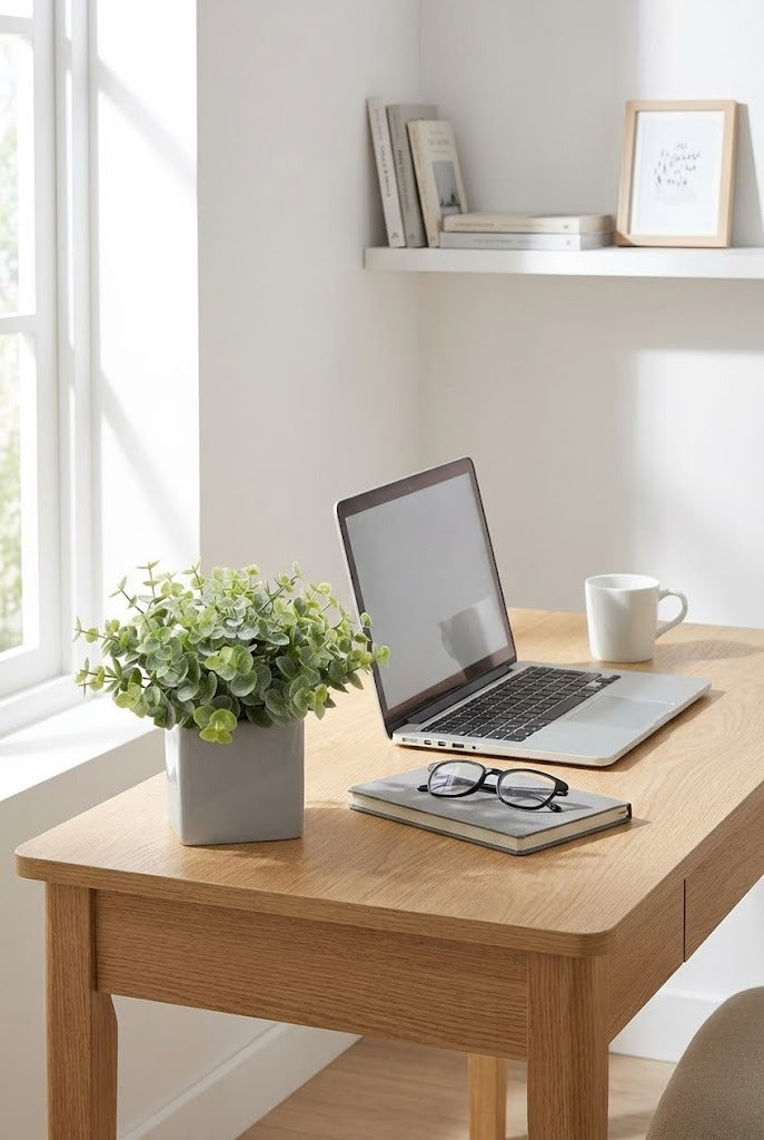 EUCALIPTO VERDE EM CERAMICA 15CM Cod: A6652-VD