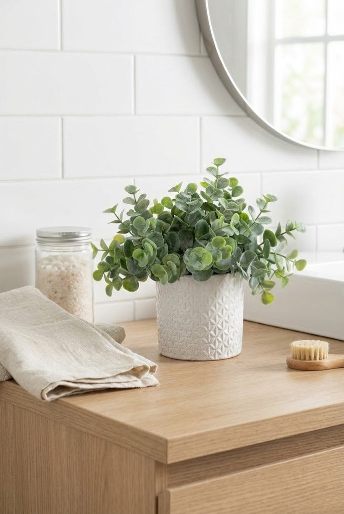 EUCALIPTOS EM CER 19CM Cod: A5917