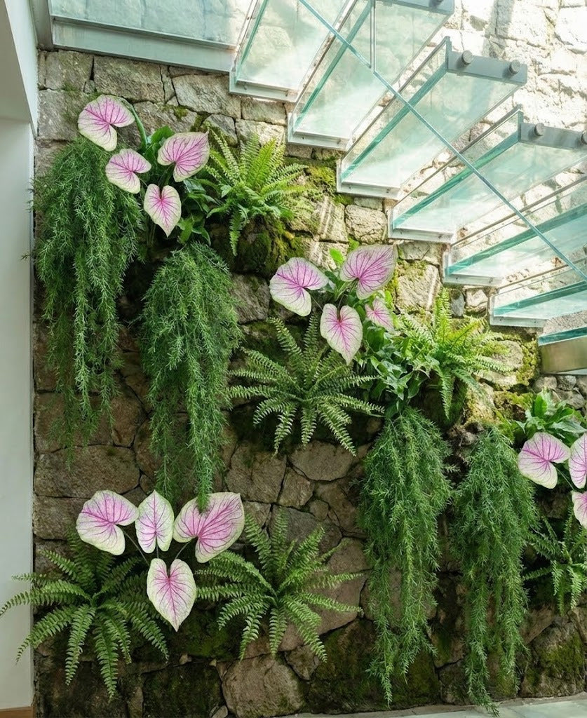 SUCULENTA PENDENTE X2 100CM Cod: 8619